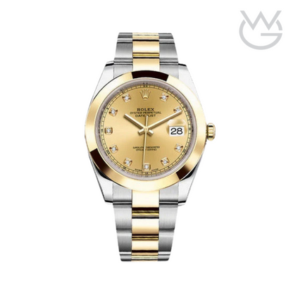Rolex Datejust – Gold Dial Yellow Silver Steel