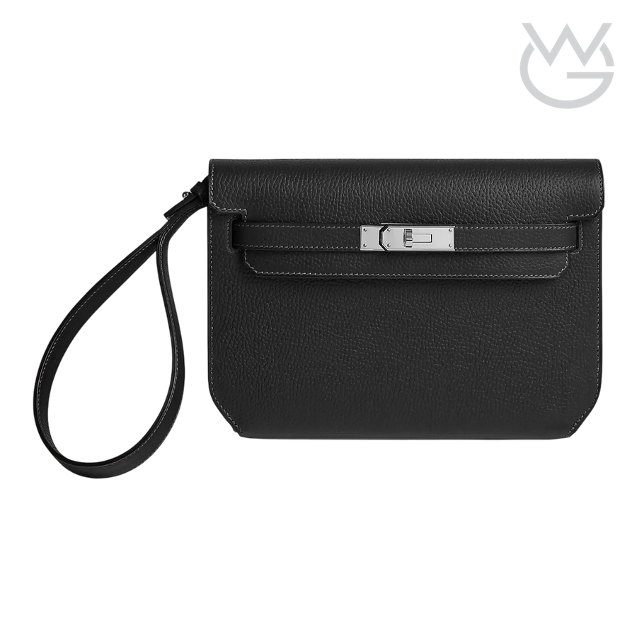Hermès Depeche 25 Pouch – Noir - View 1