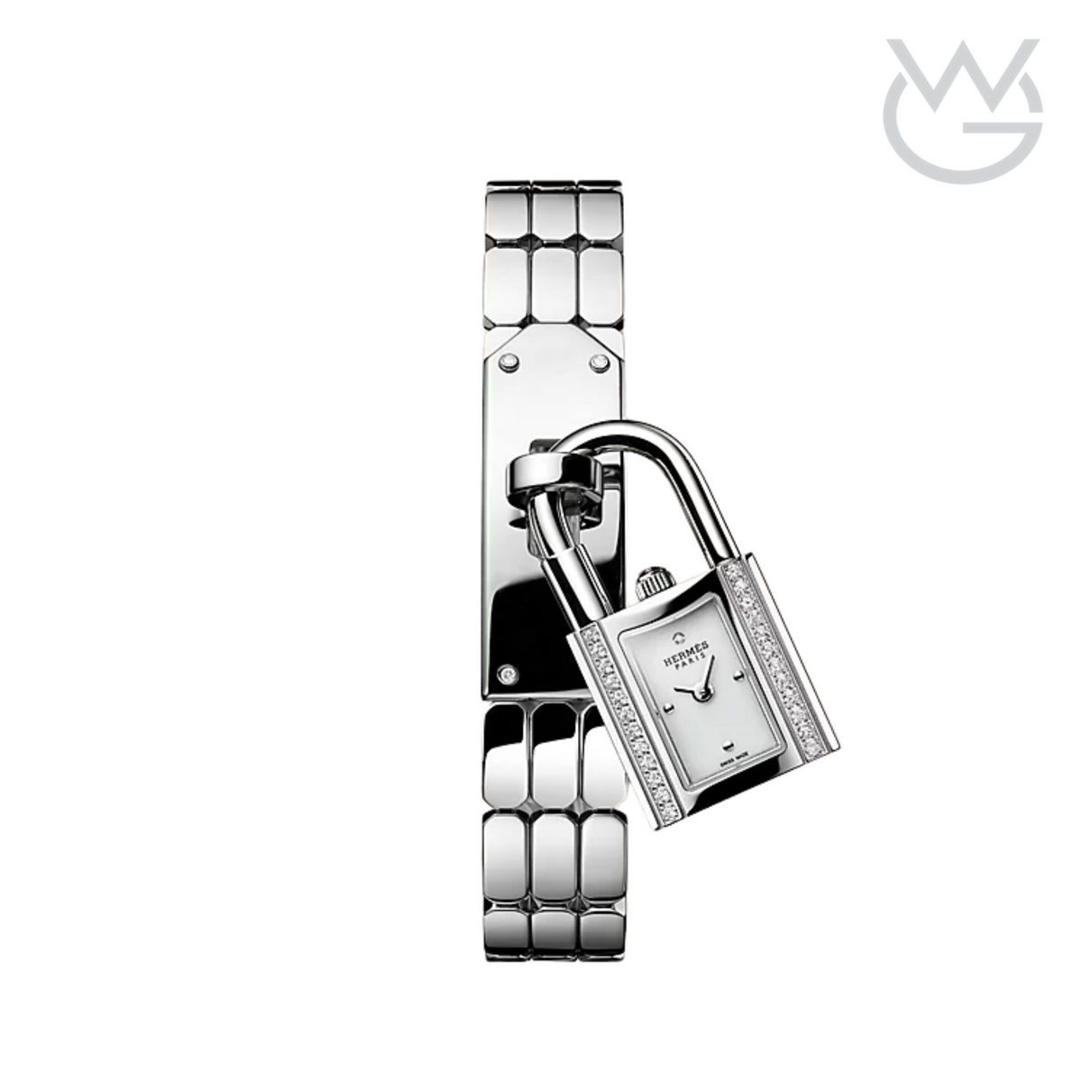 Hermès Kelly Mini Ladies Watch – Silver Tone - View 1