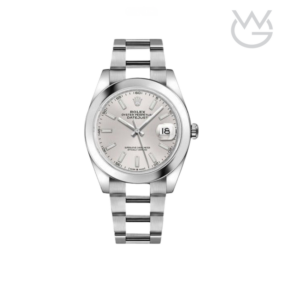 Rolex Datejust 41 – Silver Dial
