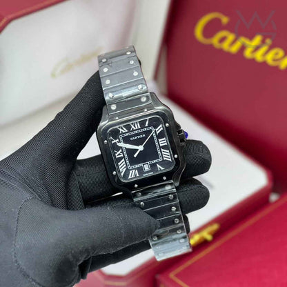 Cartier Santos de Cartier – Full Black Version