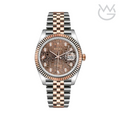 Rolex Datejust – Brown Dial Brown Steel