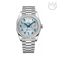 Rolex Numerals Ice Blue Dial