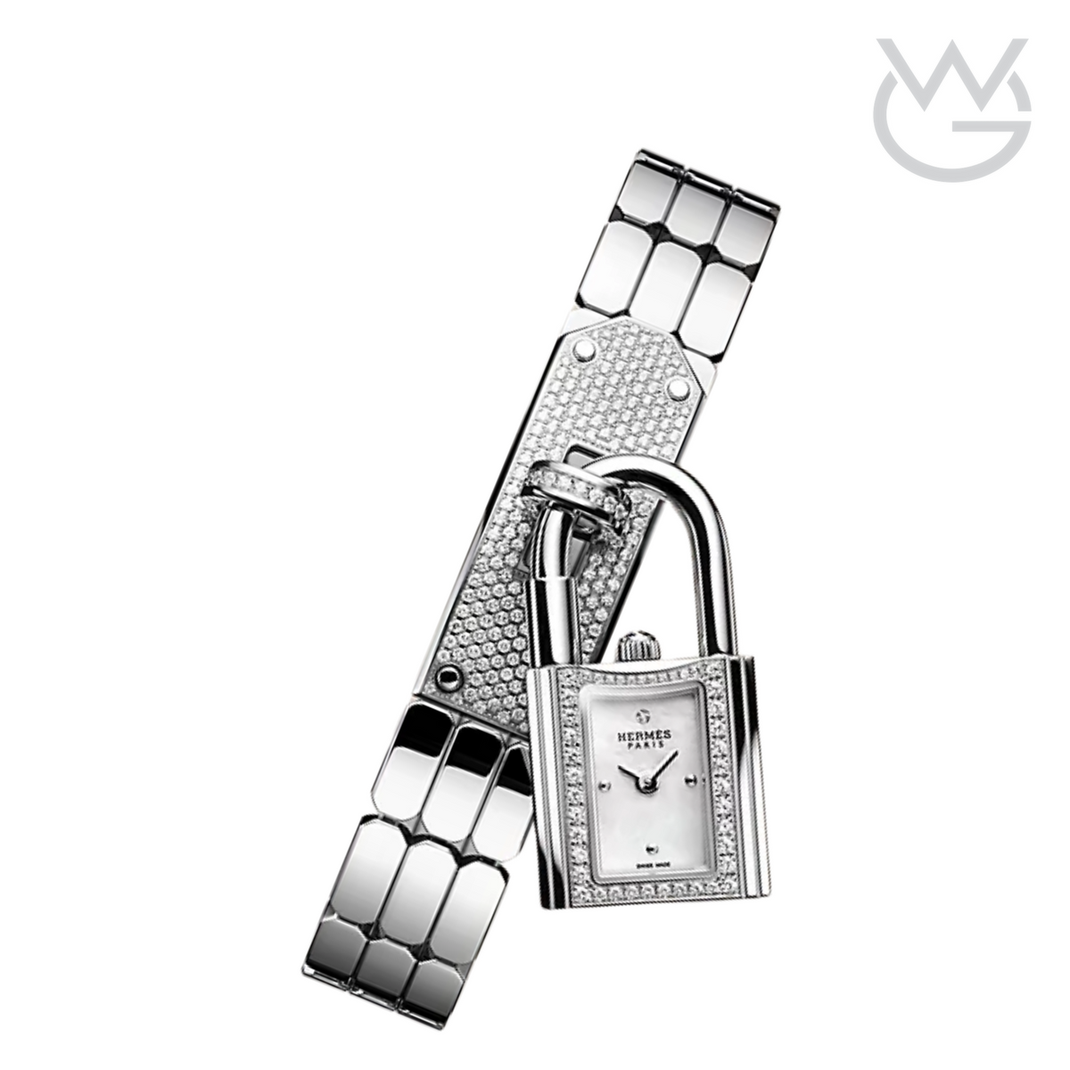 Hermès Kelly Ladies Watch – Diamond Detail - View 4