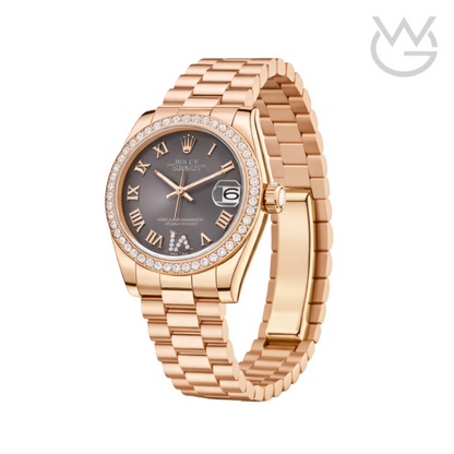 Rolex Datejust – Diamond Bezel Black Dial