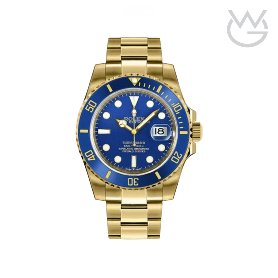 Rolex Submariner Date – Blue Dial Gold