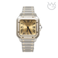 Cartier Santos de Cartier – Two-Tone Yellow Dial