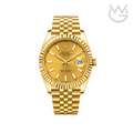 Rolex Datejust – Mint Gold Waffle Dial Gold