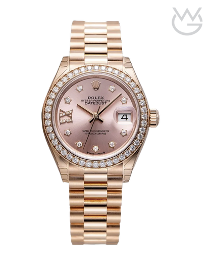 Rolex Datejust – Rose Gold Diamond