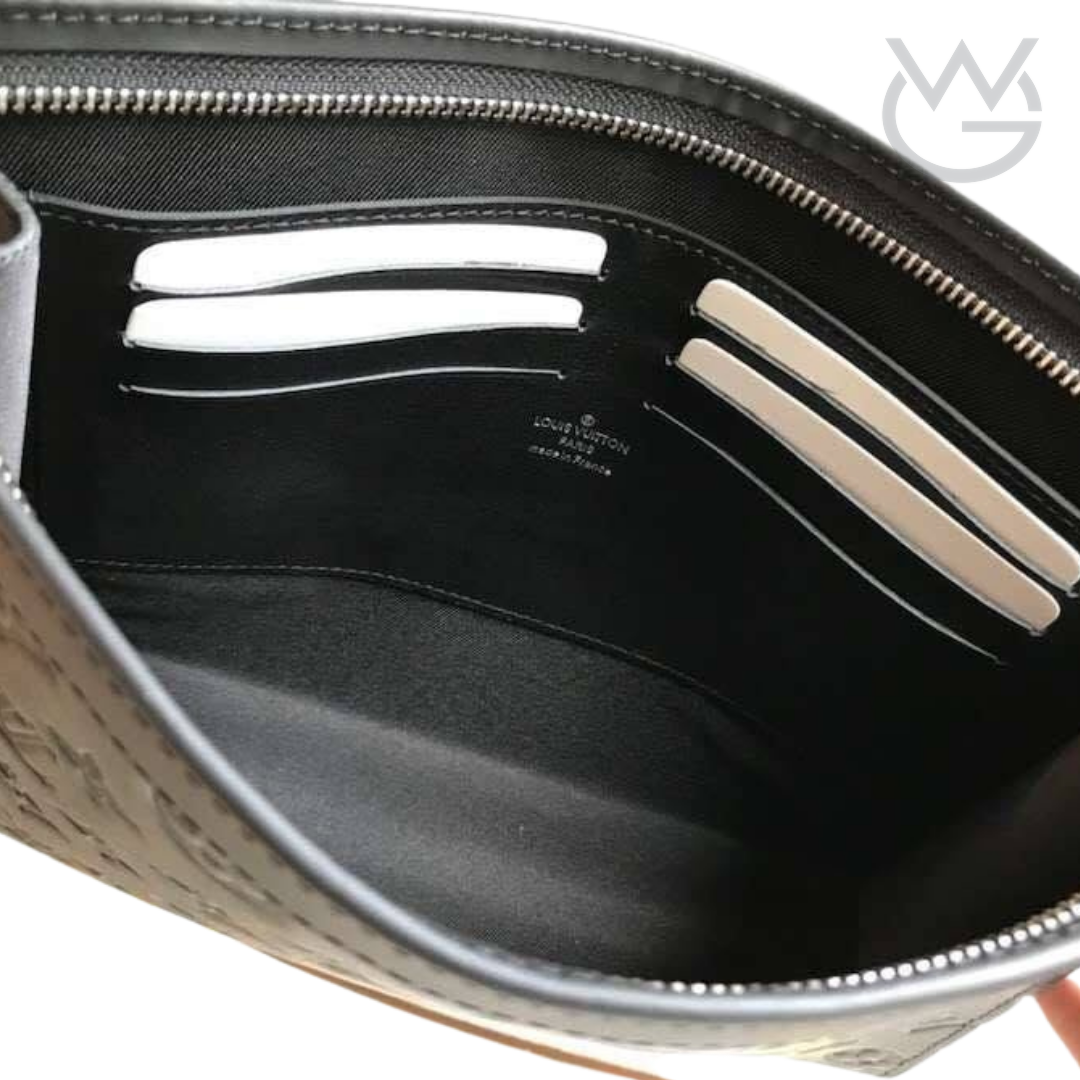 Louis Vuitton Pochette To-Go Monogram Shadow – Black - View 4