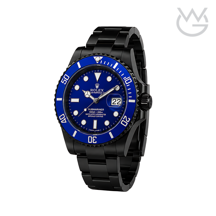 Rolex Submariner Date – Blue Dial Blue Bezel Black