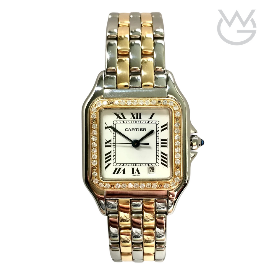 Cartier Panthère Ladies Watch – Two Tone & Diamond Detail - View 1
