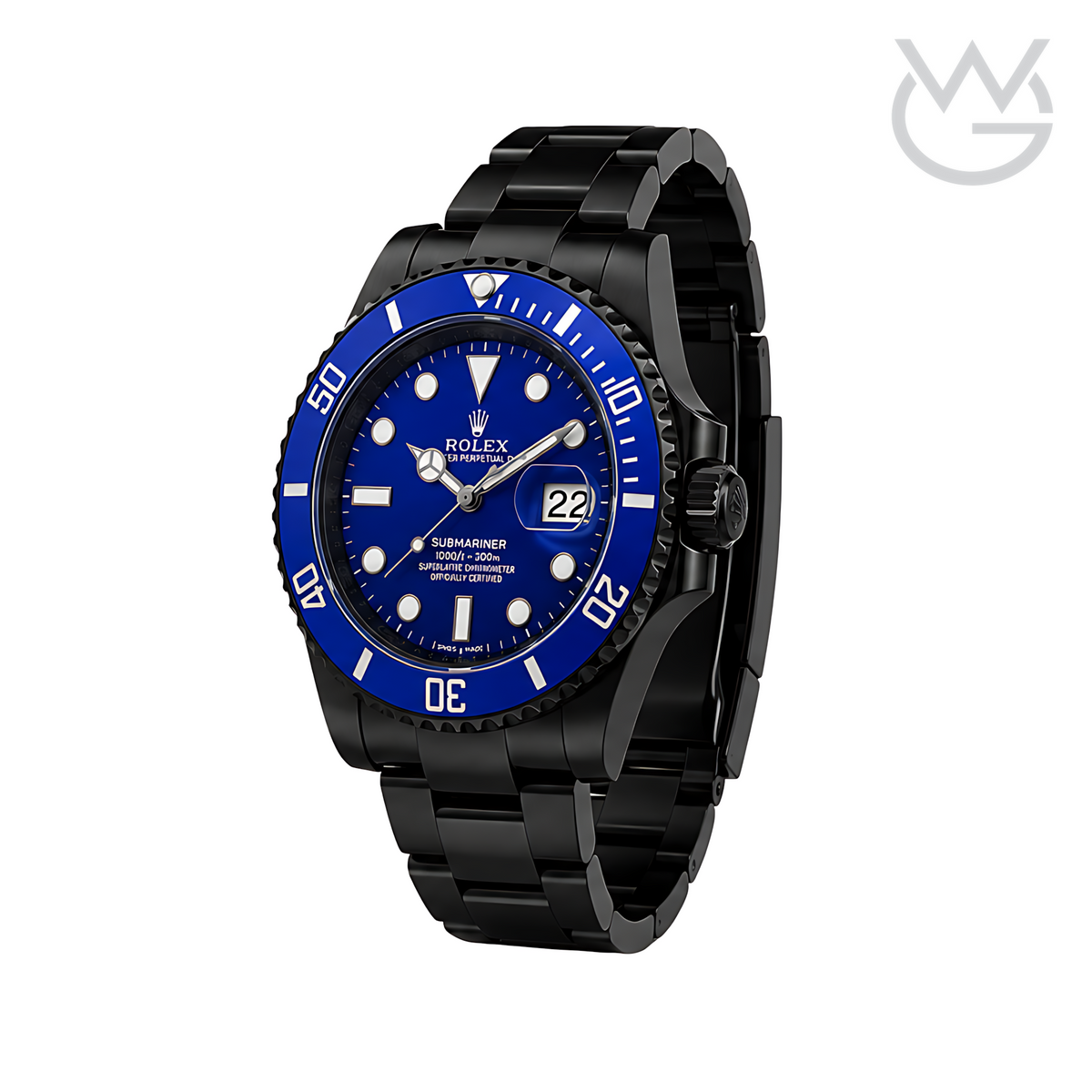 Rolex Submariner Date – Blue Dial Blue Bezel Black