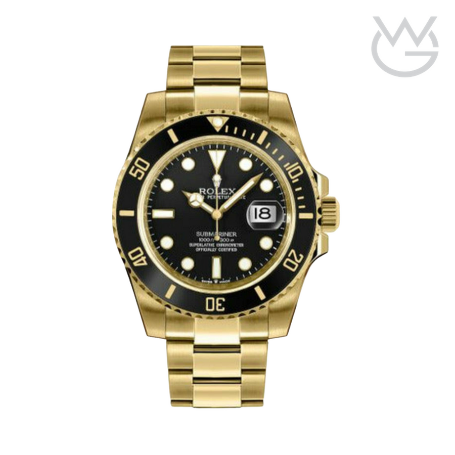 Rolex Submariner Date – Gold Black Dial