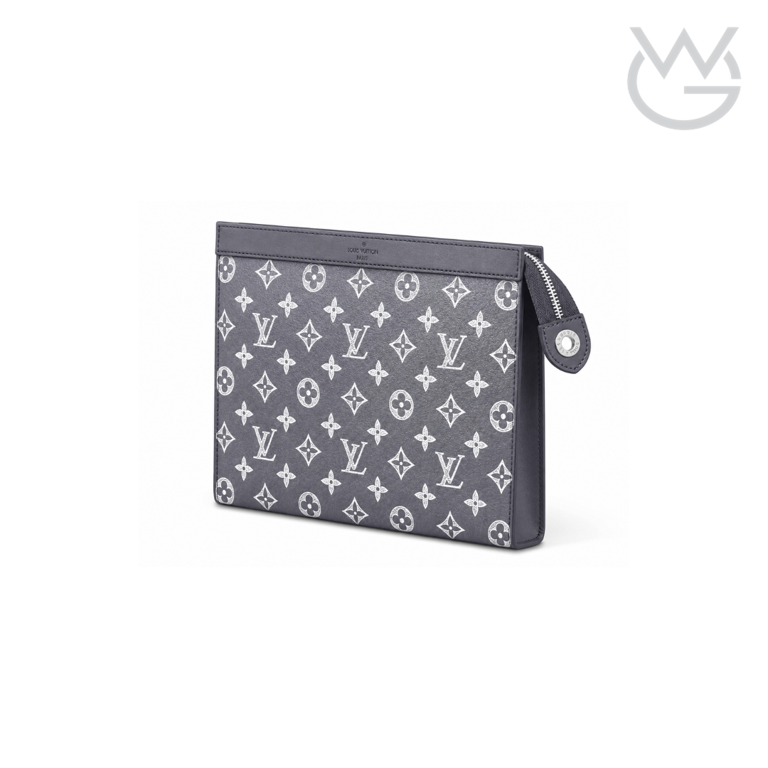 Louis Vuitton Pochette Voyage Clutch – Grey - View 3