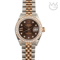 Rolex Lady-Datejust – Two Tone & Diamond Detail - View 1