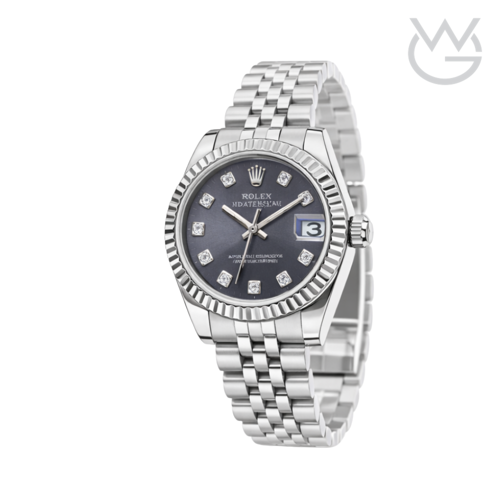 Rolex Datejust – Diamond Dial Fluted Bezel