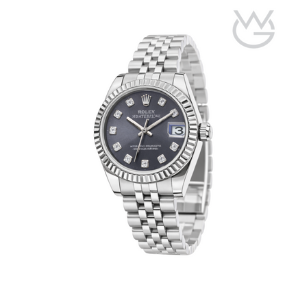 Rolex Datejust – Diamond Dial Fluted Bezel