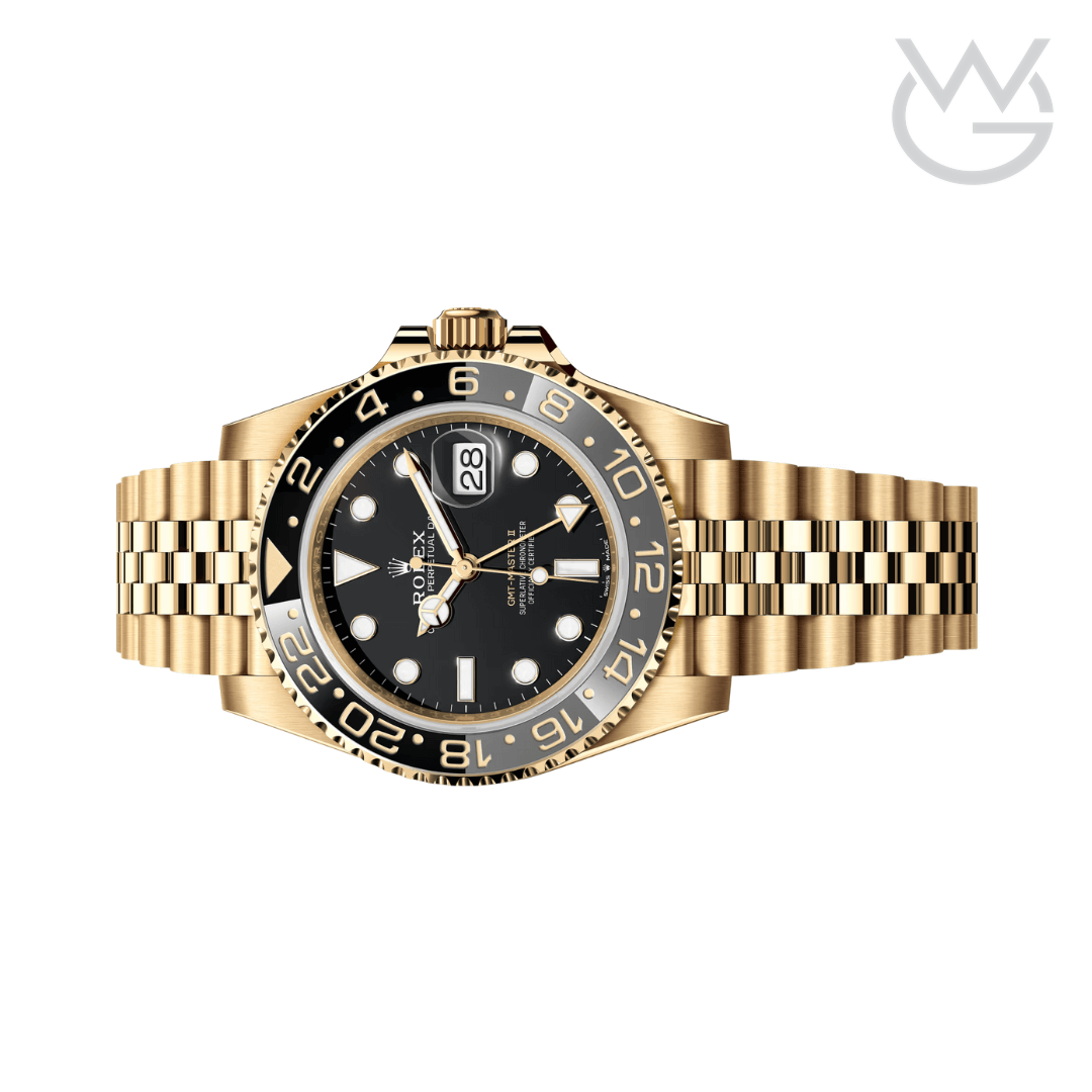 Rolex Yellow Gold Black Dial