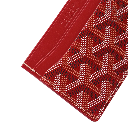 Goyard Saint Sulpice Card Holder – Red - View 2