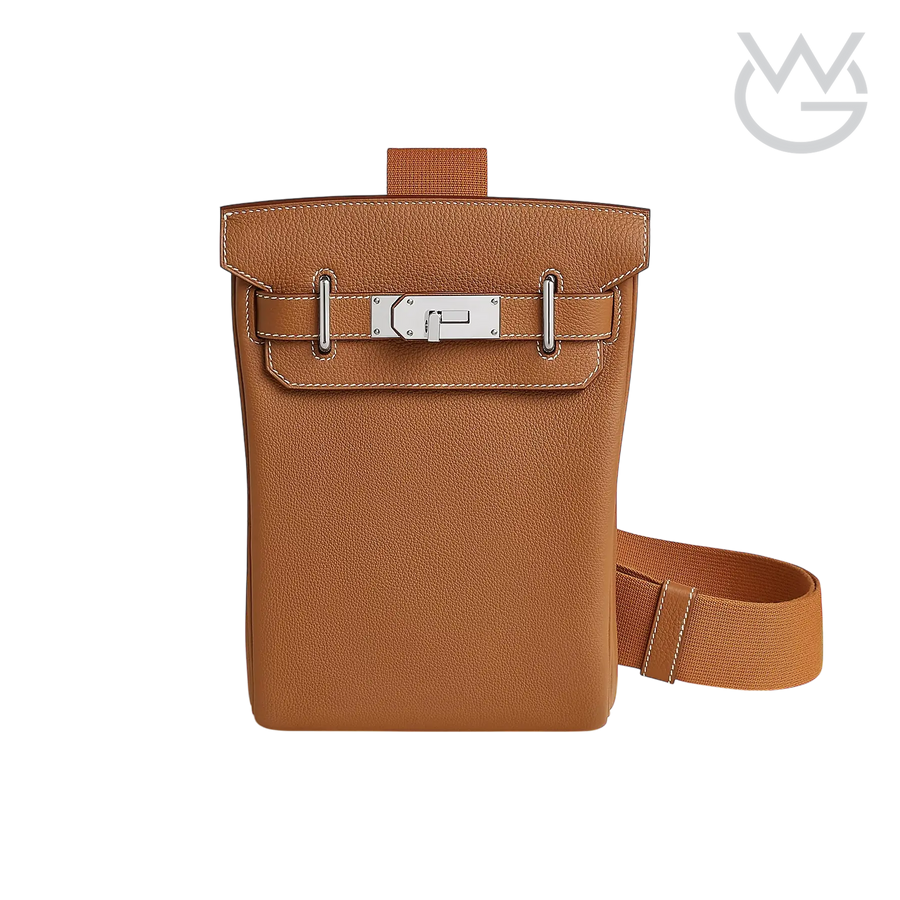 Hermès HAC À Dos Backpack – Gold - View 1