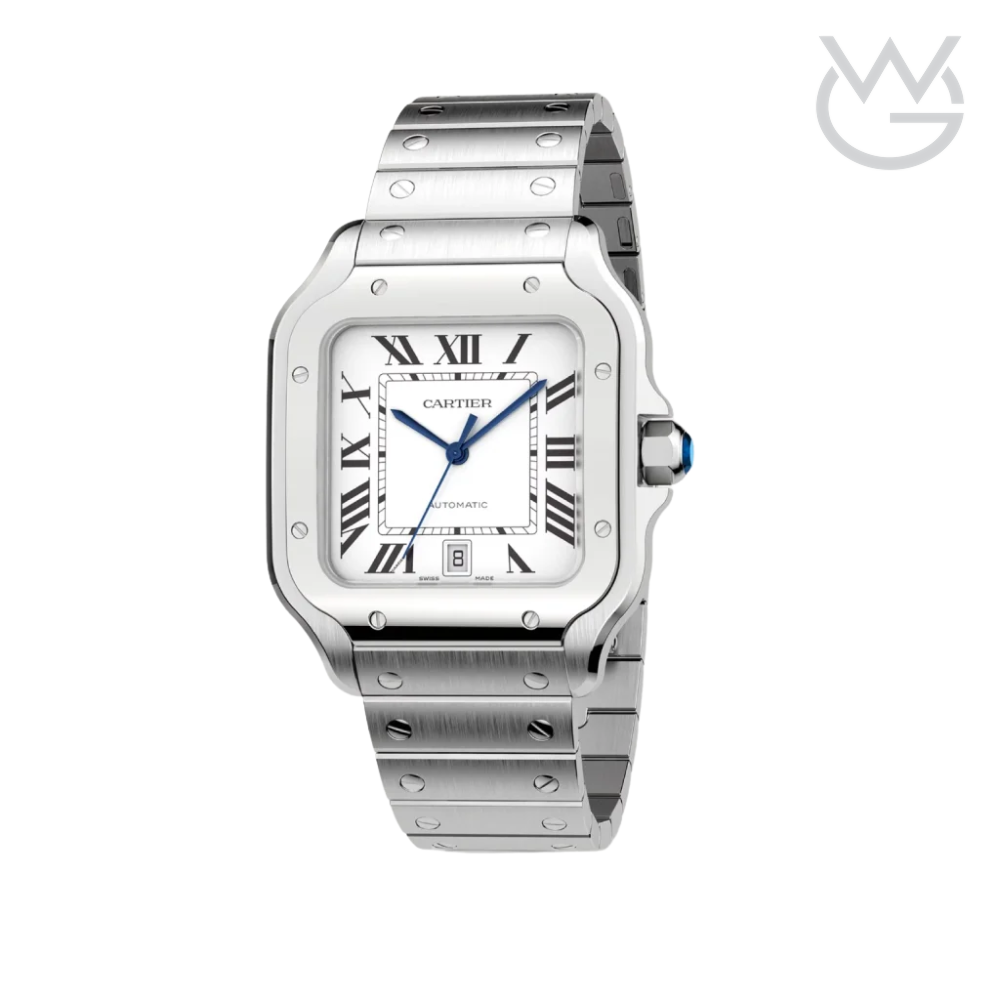 Cartier Santos de Cartier – Stainless Steel Silvered