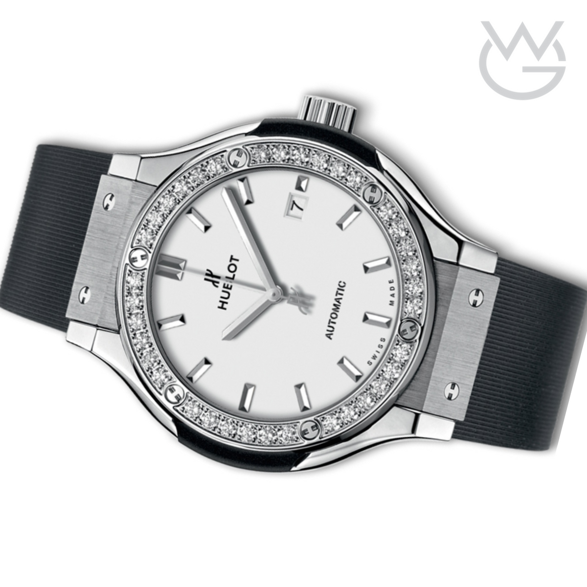 Hublot Classic Fusion Ladies Watch – White Diamond Dial - View 2
