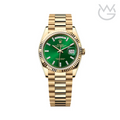 Rolex Day-Date – Green Dial Yellow