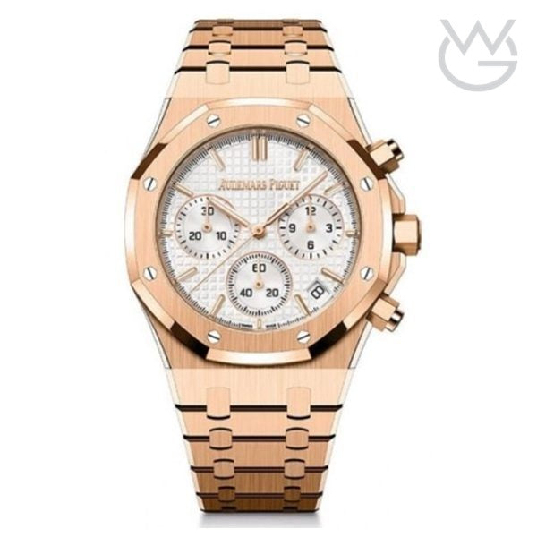 Audemars Piguet Royal Oak – Selfwinding Chronograph Pink Gold Silver Dial