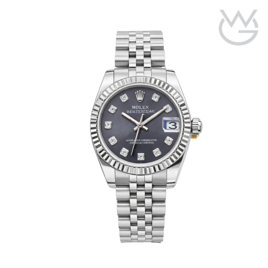 Rolex Datejust – Diamond Dial Fluted Bezel
