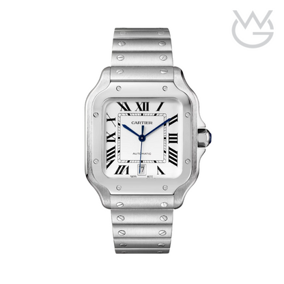 Cartier Santos de Cartier – Stainless Steel Silvered