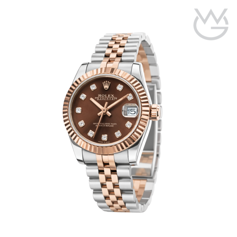 Rolex Datejust – Two-Tone Chocolate Diamond