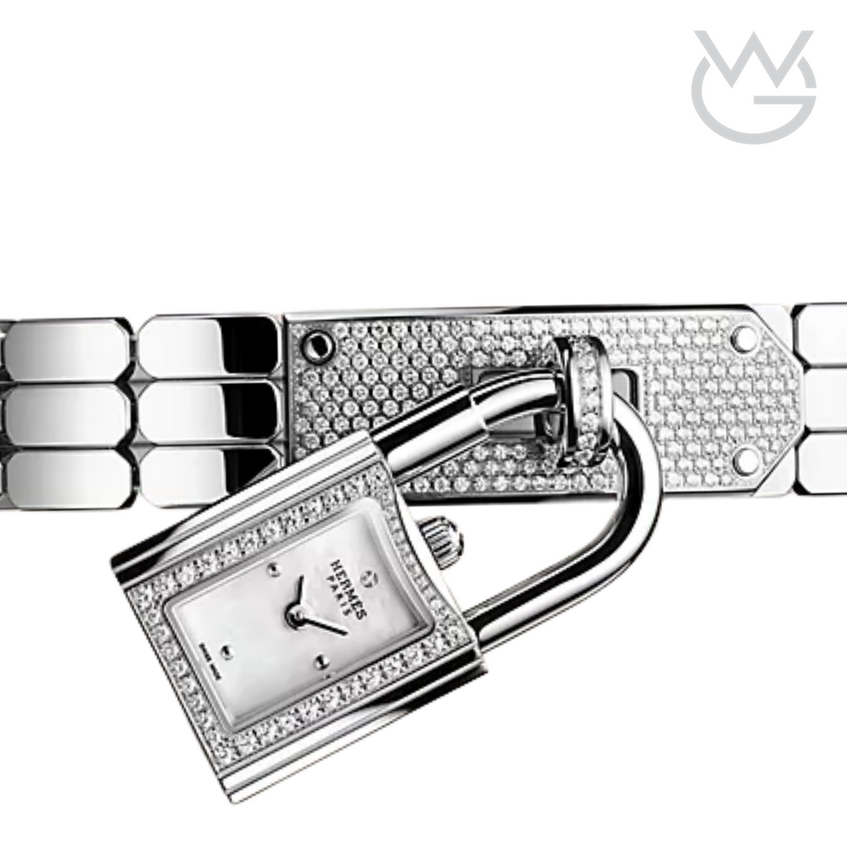 Hermès Kelly Ladies Watch – Diamond Detail - View 3