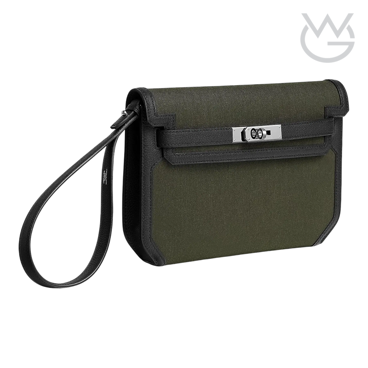 Hermès Depeche 25 Pouch – Tourbe / Noir - View 2