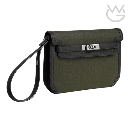 Hermès Depeche 25 Pouch – Tourbe / Noir - View 2