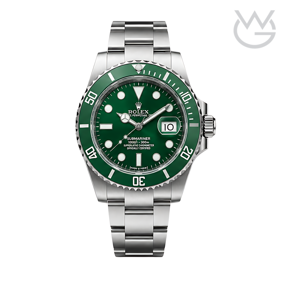 Rolex Submariner Date – Green Dial Silver