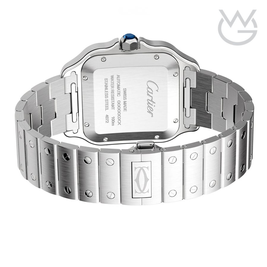 Cartier Santos de Cartier – Automatic White Dial Silver