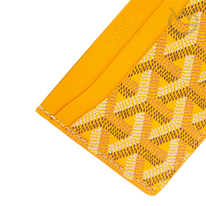 Goyard Saint Sulpice Card Holder – Yellow - View 2