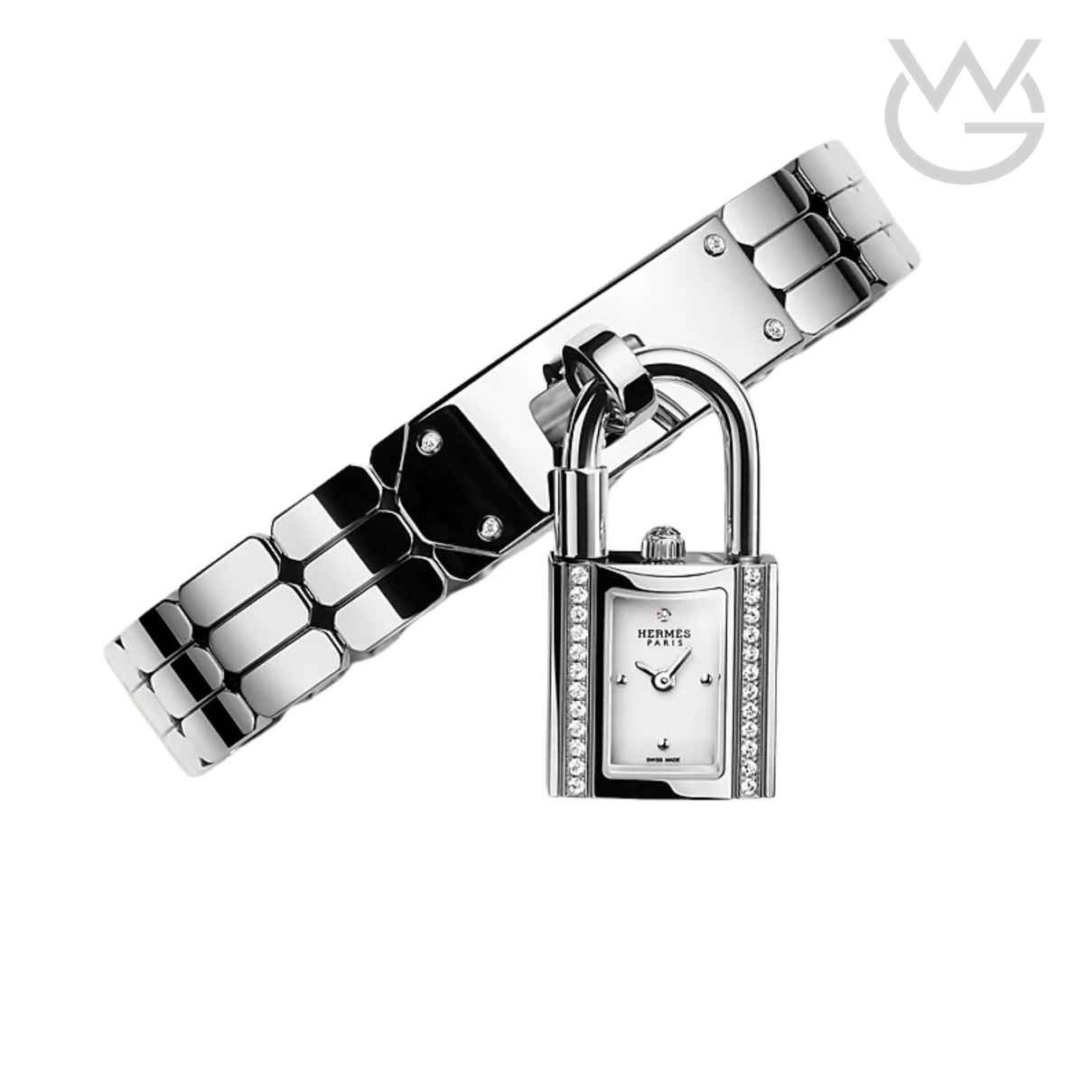 Hermès Kelly Mini Ladies Watch – Silver Tone - View 3