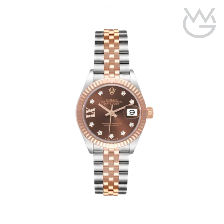 Rolex Datejust – 28 Chocolate Diamond Dial