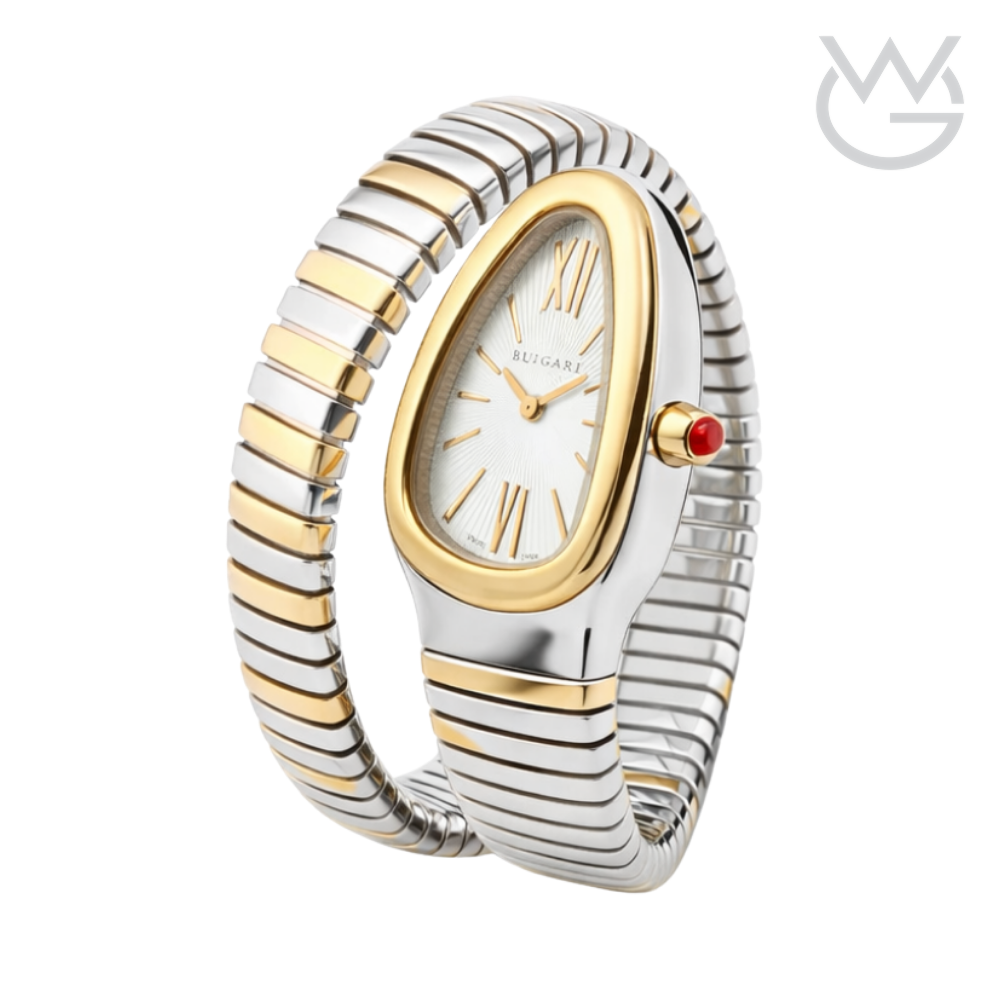 Bvlgari Serpenti Tubogas – Two-Tone Silver&Gold