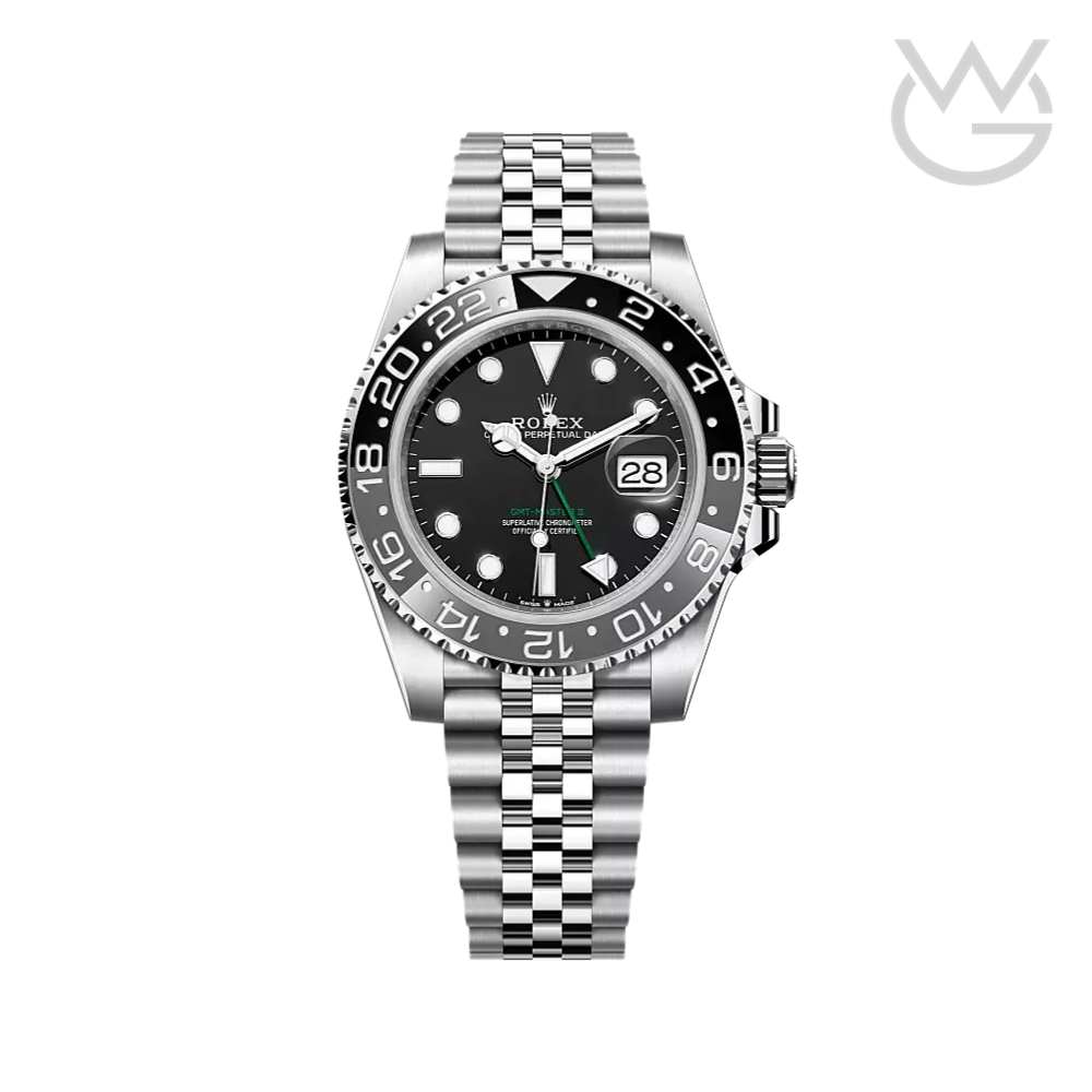 Rolex GMT-Master II – Black Dial Silver Steel
