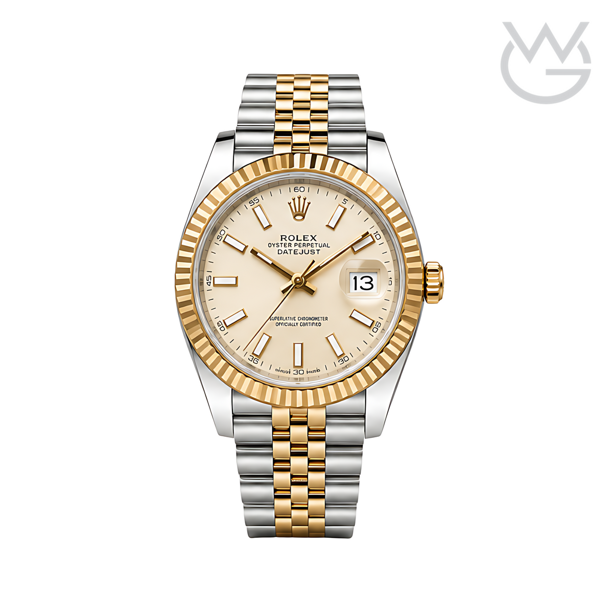 Rolex Datejust – Champagne Dial Two Tone Silver Gold