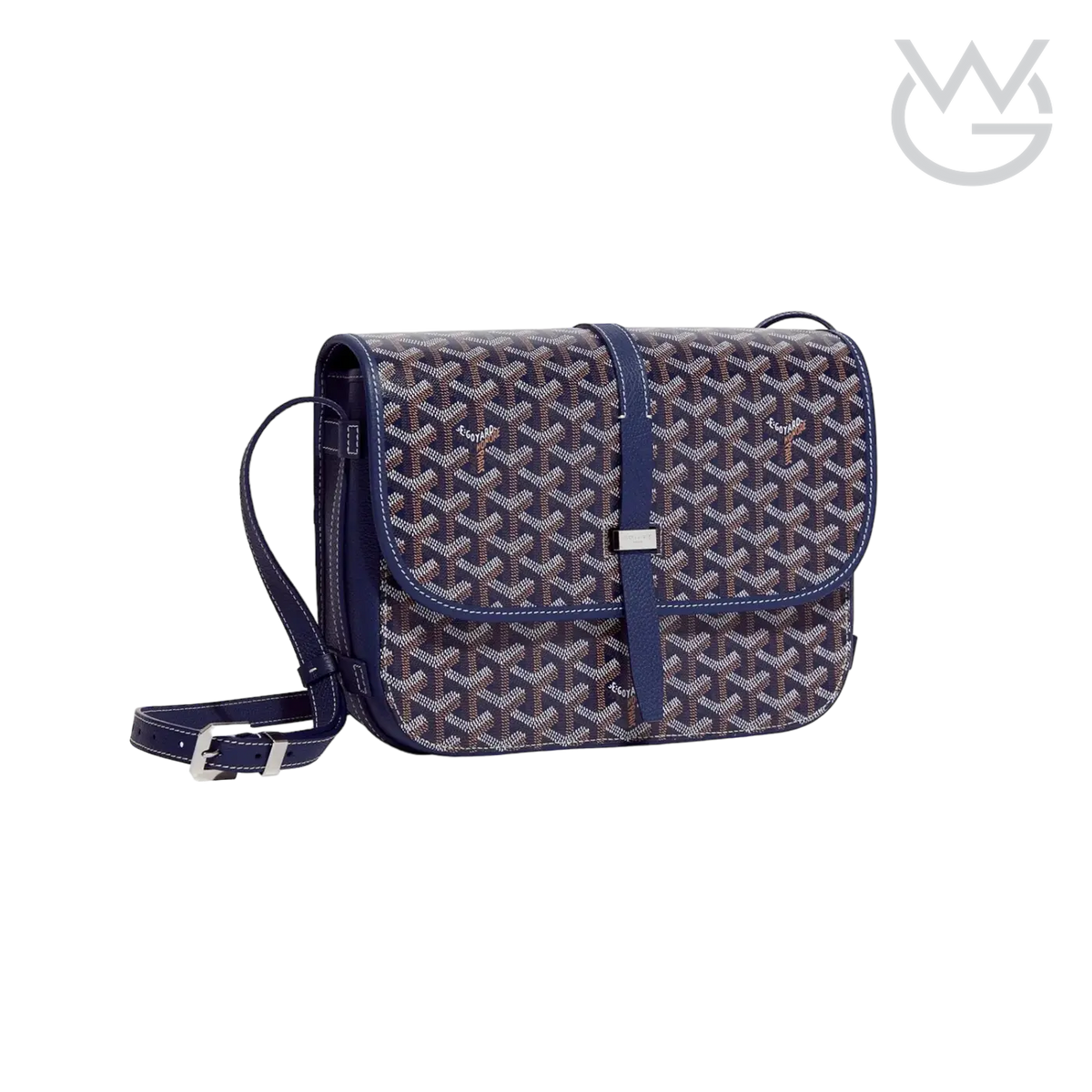 Goyard Belvedere Crossbody Bag – Navy Blue - View 1