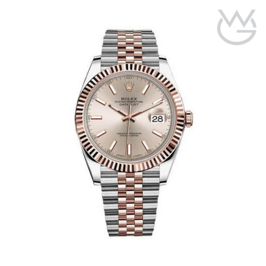 Rolex Datejust – Brown Dial Rose Gold