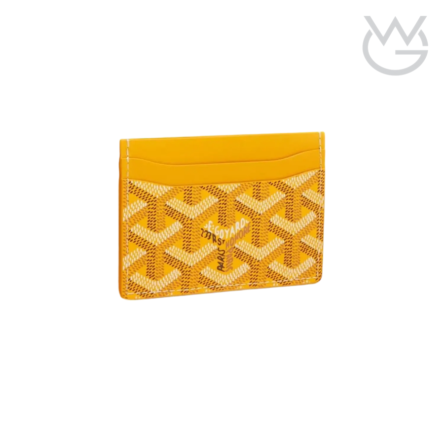 Goyard Saint Sulpice Card Holder – Yellow - View 1