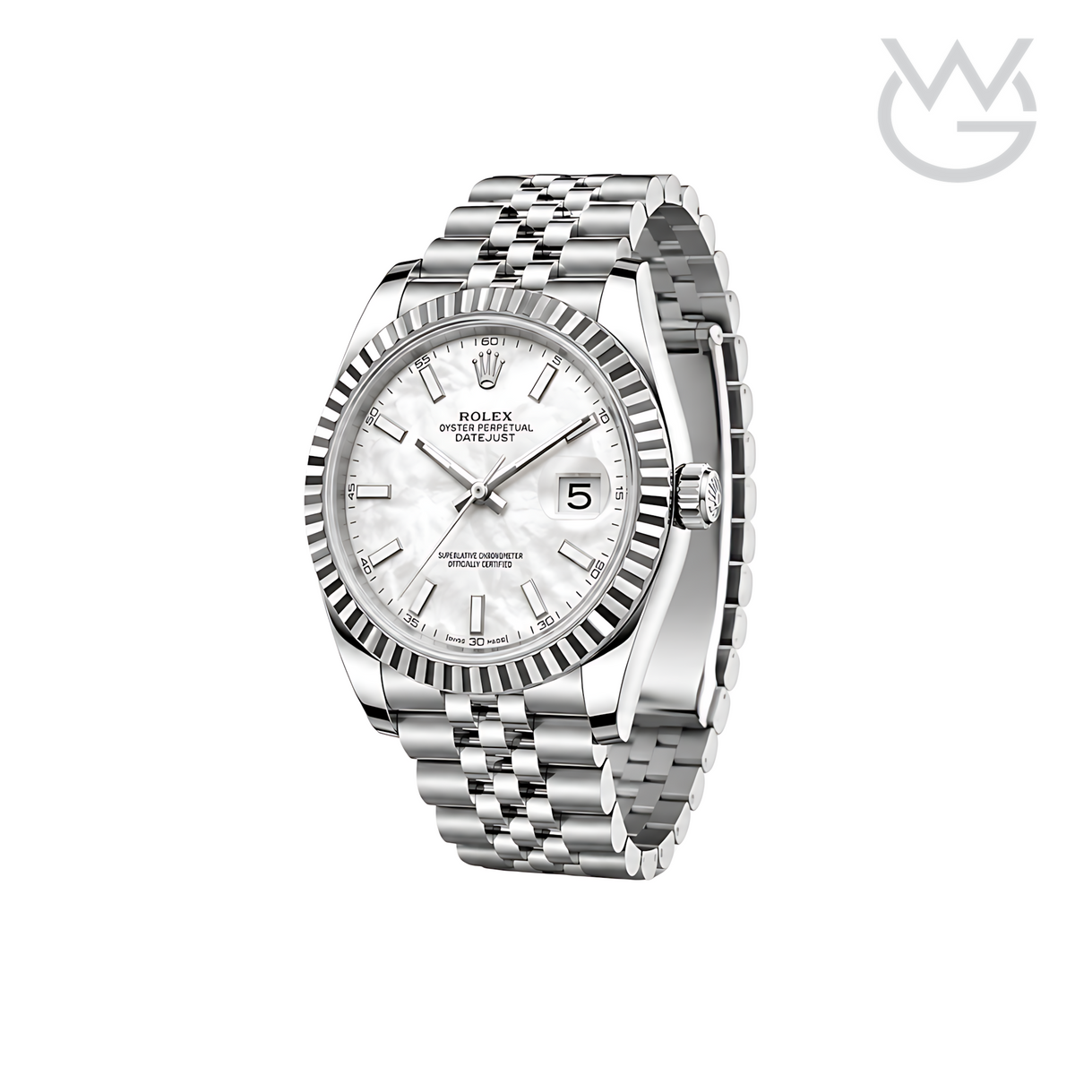 Rolex Datejust – Mint White Dial Silver