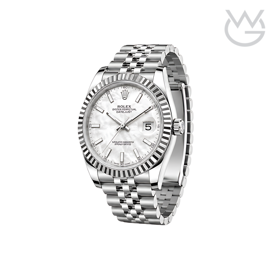Rolex Datejust – Mint White Dial Silver