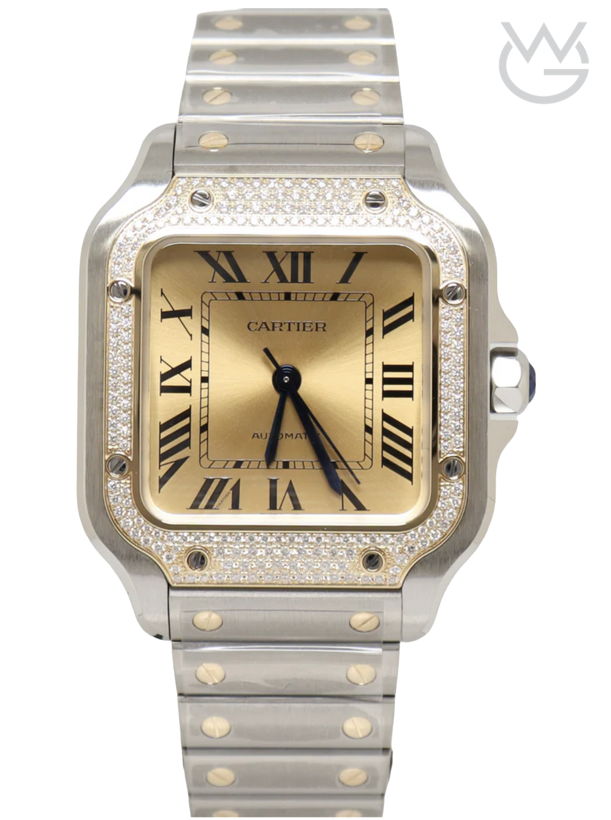 Cartier Santos de Cartier – Two-Tone Yellow Dial
