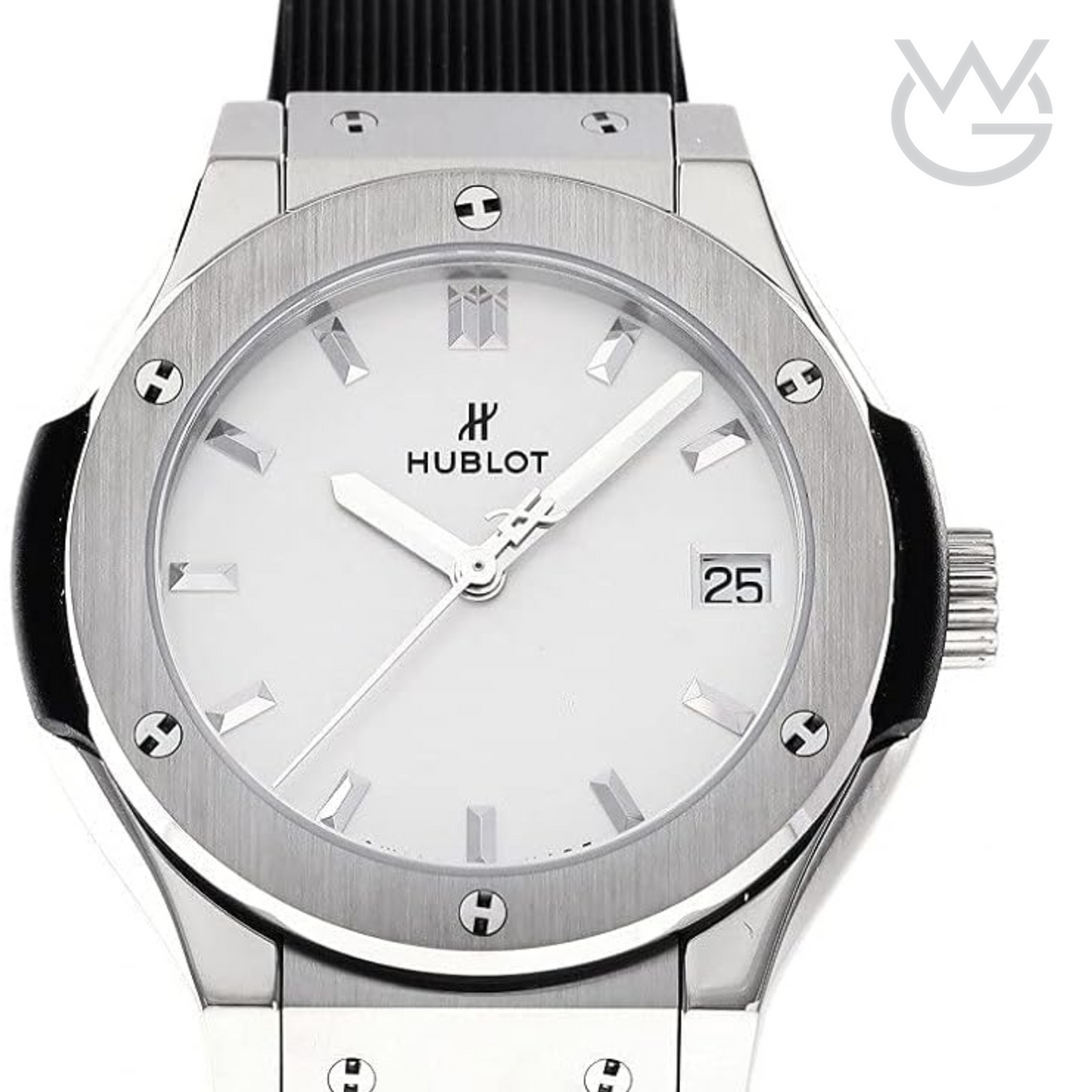 Hublot Classic Fusion Ladies Watch – Titanium Tone & Opaline Dial - View 4